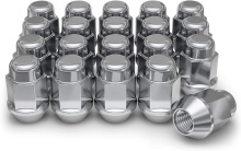 White Knight 1706S-20AM Chrome M12 x 1.25 Bulge Acorn Lug Nut